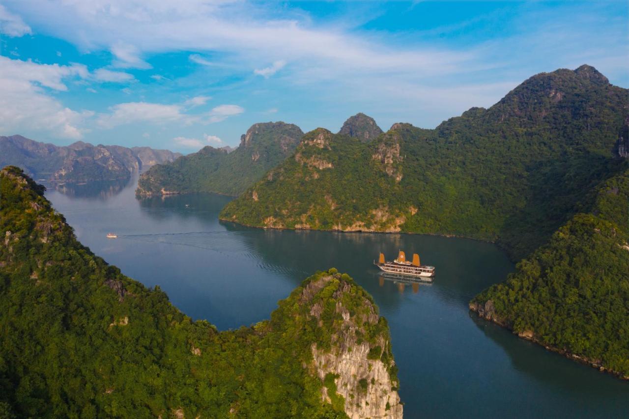 Peony Cruises Hotel Hạ Long-öböl Kültér fotó